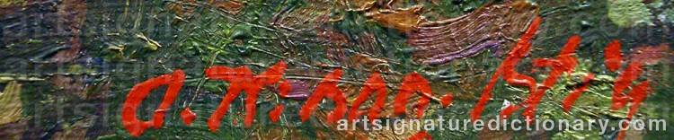 Signature by Anders ‘Ante’ KARLSSON-STIG