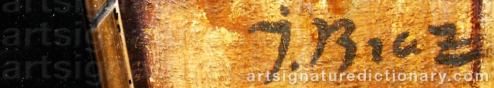 Signature by Osip Emanuelovich BRAZ