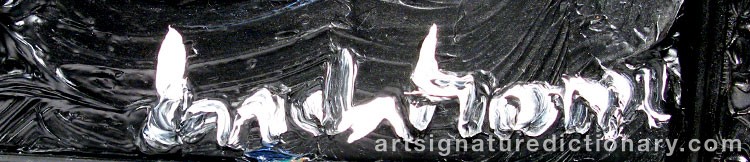 Close-up details showing Bengt LINDSTRÖM signature forgery characteristics