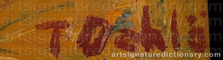 Signature by Thure DAHLÖ