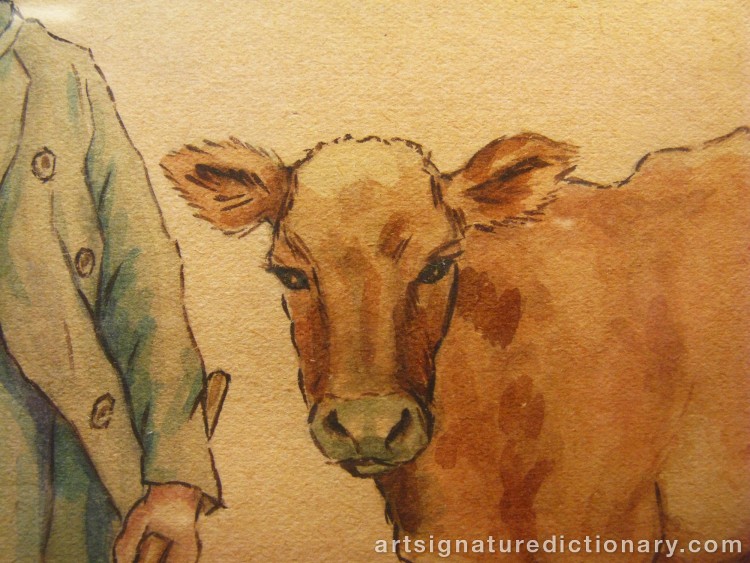 Close-up details showing Jenny NYSTRÖM signature forgery characteristics