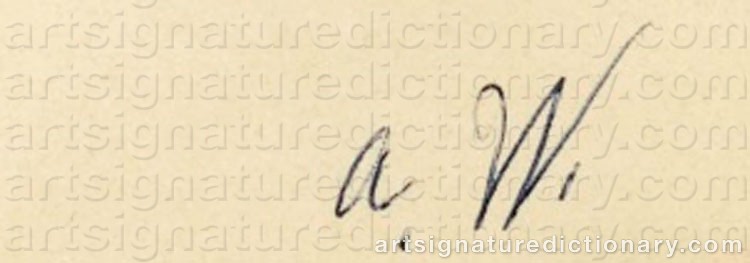 Signature by Andy WARHOL