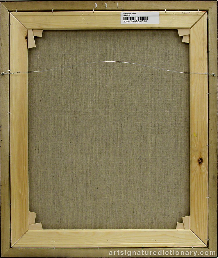 Close-up details showing Madelaine ‘M Pyk’ PYK signature forgery characteristics