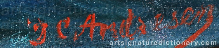 Signature by Jens Christian ANDRESEN