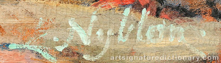 Signature by Lennart NYBLOM