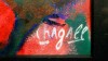 Close-up details showing Marc CHAGALL signature forgery characteristics