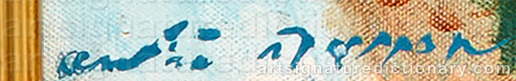 Signature by André MASSON