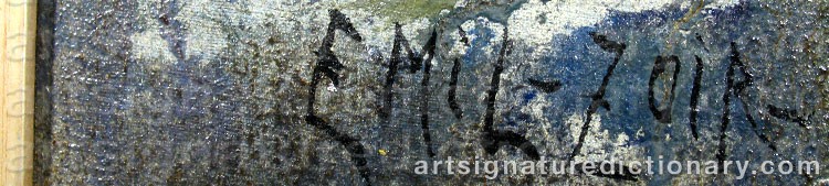 Signature by Emil ZOIR