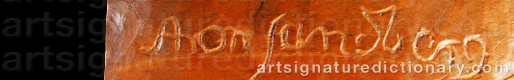 Signature by Aron SANDBERG