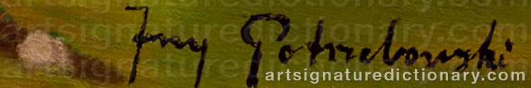 Signature by Jerzy POTRZEBOWSKI