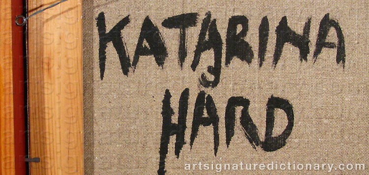 Signature by Katarina HÅRD