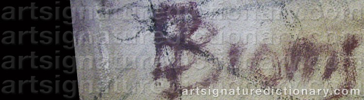 Signature by Birgit BROMS