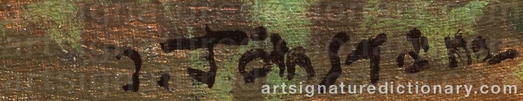 Signature by Isidor TÖRNSTRÖM