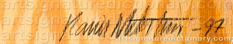 Signature by Karin WIKSTRÖM
