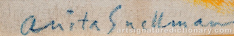 Signature by Anita SNELLMAN