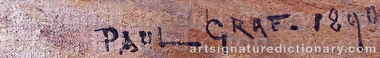 Signature by Paul GRAF