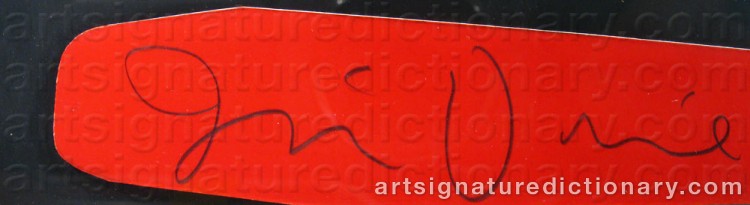 Signature by Jim DINE