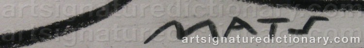 Signature by Mats GUSTAFSON