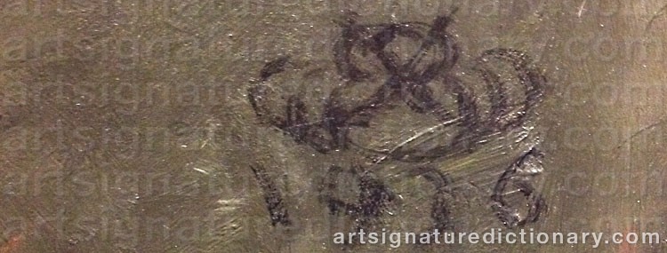 Signature by Bror BÖRJESON