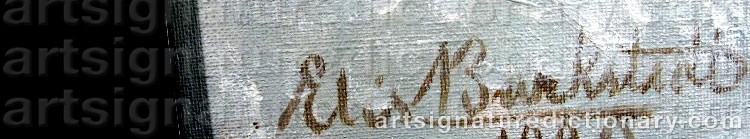 Signature by Elis BARKSTEDT