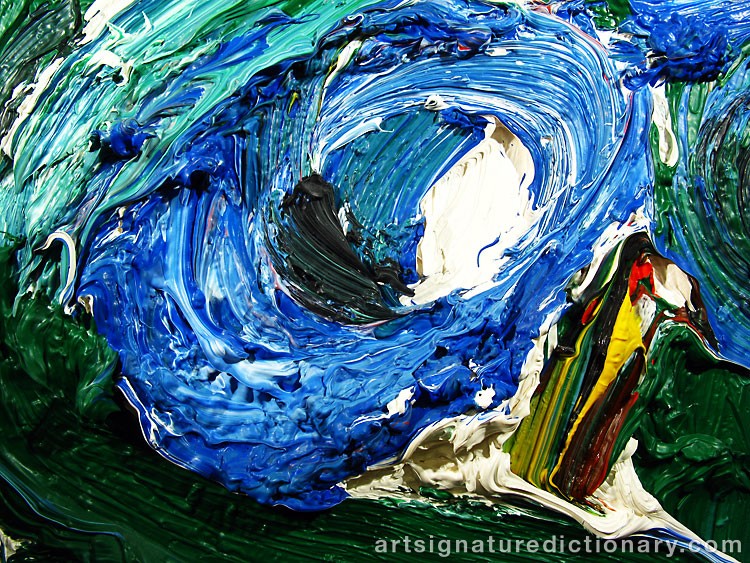 Close-up details showing Bengt LINDSTRÖM signature forgery characteristics