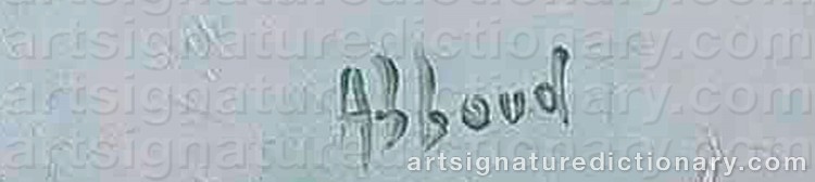 Signature by Chafik ABBOUD