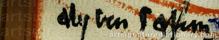 Signature by Aly Ben SALEM