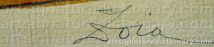 Signature by Krukowskaja ZOIA