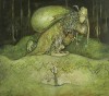 Close-up details showing John BAUER signature forgery characteristics