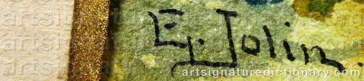 Signature by Ellen JOLIN