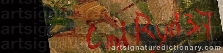 Signature by Carl RYD