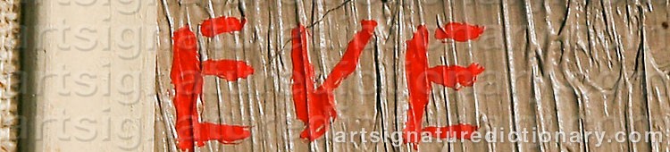 Signature by Eve ‘Eve’ ERIKSSON