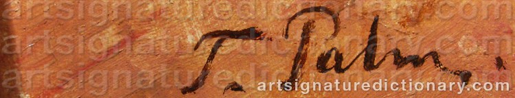 Signature by Torsten PALM