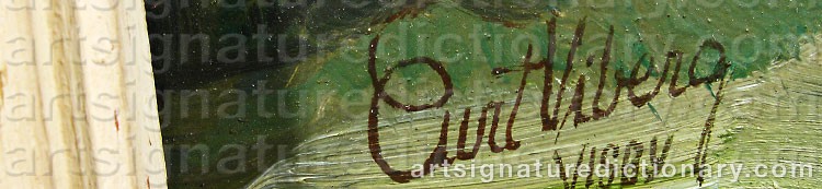 Signature by Curt VIBERG