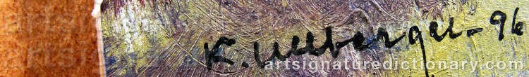 Signature by Kurt ULLBERGER