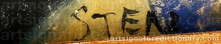 Signature by John STEN