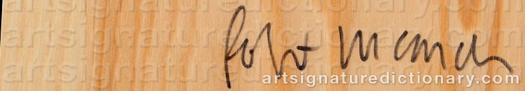 Signature by Robert LUCANDER