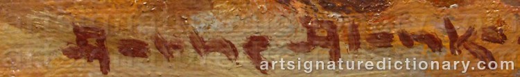 Signature by Aarne ALANKO