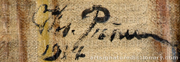 Signature by Ilya Efimovich REPIN