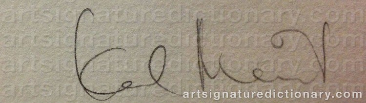 Signature by Karl MÅRTENS