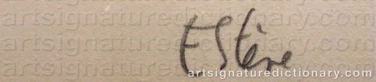 Signature by Maurice ESTEVE