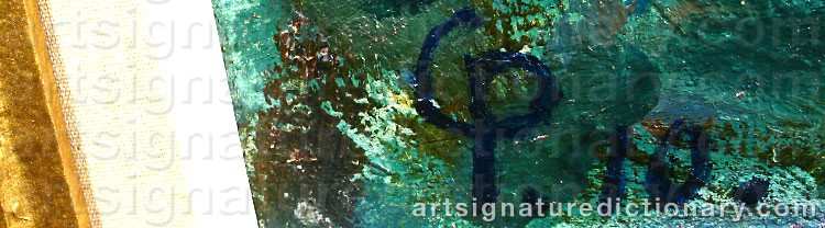 Signature by Carl PALME