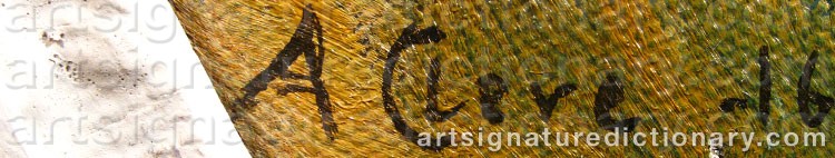 Signature by Agnes CLEVE