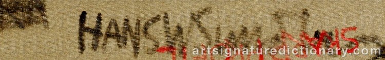 Signature by Hans Valter SUNDBERG