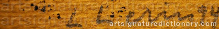Signature by Lars LERIN