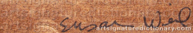 Signature by Susan WEIL