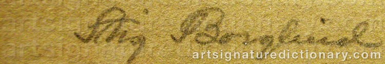 Signature by Stig BORGLIND