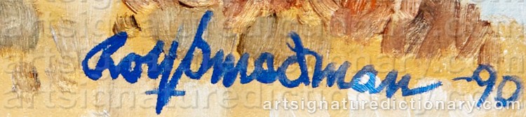 Signature by Rolf SMEDMAN