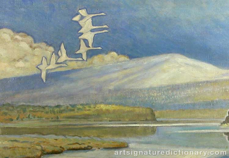 Close-up details showing Lennart SEGERSTRÅLE signature forgery characteristics