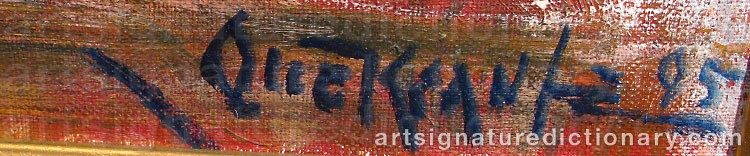 Signature by Olle KRANTZ